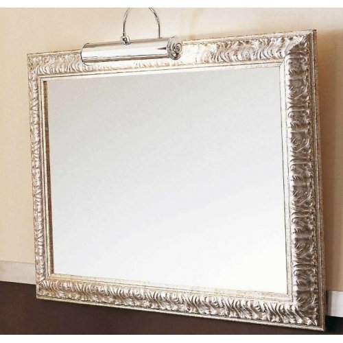 Купить Labor Legno MB070 MARRIOT Зеркало 470x970x40 мм Рамка из Дерева Цвет - ORO/Argento Золото Серебро в Киеве vannaja.kiev.ua