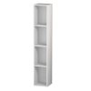 Купить Пенал подвесной DURAVIT LC12058585 L-Cube открытый, 1000*180*180 мм, белый глянцевый в Киеве vannaja.kiev.ua