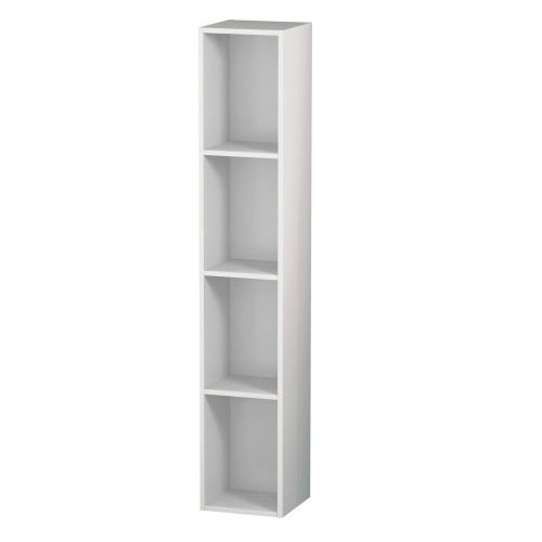 Купить Пенал подвесной DURAVIT LC12058585 L-Cube открытый, 1000*180*180 мм, белый глянцевый в Киеве vannaja.kiev.ua
