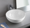 Купити Керамічна раковина 46 см Artceram La Ciotola, white glossy (LCL001 01; 00) в Києві vannaja.kiev.ua