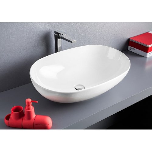 Керамічна раковина 70 см LCL0020100 Artceram La Ciotola, white glossy LCL002 01; 00 Купити Керамічна раковина 70 см LCL0020100 Artceram La Ciotola, white glossy LCL002 01; 00 в Києві vannaja.kiev.ua