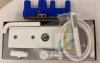 Трехпозиционный кран на пластине ванна смеситель Paffoni Light LIG001BO с душевым гарнитуром в комплекте белый матовый Купить Трехпозиционный кран на пластине ванна смеситель Paffoni Light LIG001BO с душевым гарнитуром в комплекте белый матовый в Киеве vannaja.kiev.ua