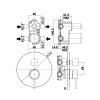 прихованого монтажу змішувач в душову Paffoni Light LIG018ST на 2 користувачi, сталь Купити прихованого монтажу змішувач в душову Paffoni Light LIG018ST на 2 користувачi, сталь в Києві vannaja.kiev.ua