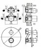 Термосмеситель Paffoni LIQ019NO Light LIQ 019 NO 3-выхода черный матовый скрытый монтаж Купить Термосмеситель Paffoni LIQ019NO Light LIQ 019 NO 3-выхода черный матовый скрытый монтаж в Киеве vannaja.kiev.ua
