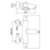 LIQ022BO Paffoni Light в магазинах LIQ 022 BO Смеситель для ванны Паффони Paffoni Настенный термостатический корпус светло-белый матовый Купить LIQ022BO Paffoni Light в магазинах LIQ 022 BO Смеситель для ванны Паффони Paffoni Настенный термостатический корпус светло-белый матовый в Киеве vannaja.kiev.ua