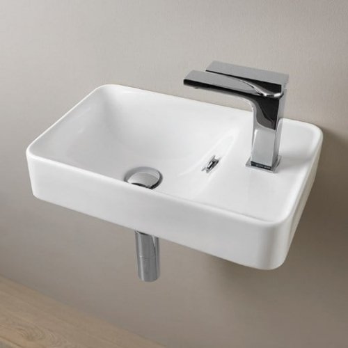 Купить Керамическая раковина 45 см Artceram Lavamani white glossy LML003 01; 00 в Киеве vannaja.kiev.ua