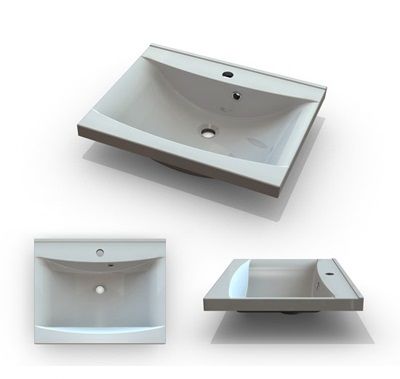 Купити Fancy Marble Умивальник вбудовуваний LUCIA 600 в Києві vannaja.kiev.ua