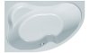 Купить Купить ванную угловую ассиметричная правая акриловая Kolpa San Lulu-D 170x110 White 741411 в Киеве vannaja.kiev.ua