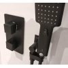 Купить Душевой Системы Черный матовый Bossini M00673 073 COSMO/2 готовый комплект в Киеве vannaja.kiev.ua