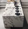 Купить Керамогранитная плита для столешниц Marazzi Grande Marble Look Capraia A W/Mesh 162х324 12 мм (M1KM) в Киеве vannaja.kiev.ua