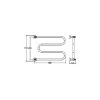 Margaroli 402 Vento Водяной полотенцесушитель 60 x 46,5 см Золотой Купить Margaroli 402 Vento Водяной полотенцесушитель 60 x 46,5 см Золотой в Киеве vannaja.kiev.ua