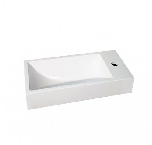 Купить Умывальник Martina 500  белый FANCY MARBLE 5305101 в Киеве vannaja.kiev.ua