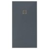 Купить Душевой поддон черного цвета 120 x 90 см MC Bath 01CKAN12000900N Антрацит Kubo SLATE NOX ANTRACITA в Киеве vannaja.kiev.ua