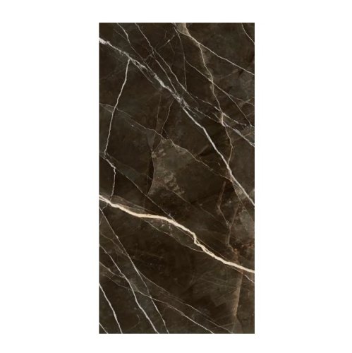 Купить Керамогранит крупноформатный Marazzi Grande Marble Look Calacatta Black 120x278 6mm Lux Rett (MENX) в Киеве vannaja.kiev.ua
