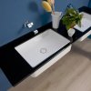 Купить раковина под столешницу шириной 75 см Flaminia Miniwash MW75SP Умывальник прямоугольной встраиваемых в Киеве vannaja.kiev.ua