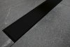 Купить черный матовый трап 80 см линейный душевой канал металлический Virgo Nero Duo 80 Besco NAVARA47880 в Киеве vannaja.kiev.ua
