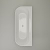 Купить Ванна из литого камня Studio Glass Nera 160х70 пристенная, белая (NER160070) в Киеве vannaja.kiev.ua