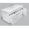Купить Norway Catarina 1200 Тумба с Раковиной 120 см в Купить Киеве Белая M102120 настенная подвесная в Киеве vannaja.kiev.ua