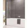 Купить SanSwiss OCEB10805007 Стеклянные Шторки для Ванной Купить Киев OCELIA 800x1400 хром/Прозоре скло в Киеве vannaja.kiev.ua