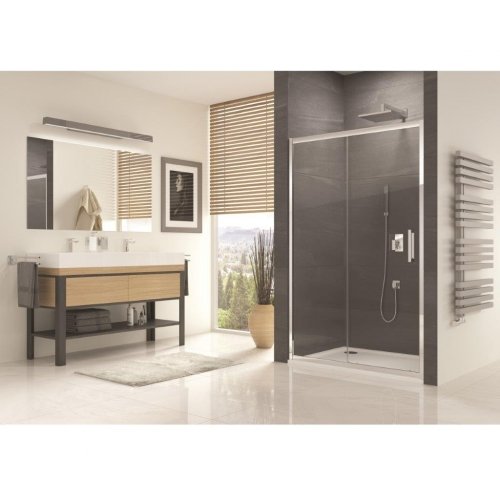 Купить Двери для душа 100 см SanSwiss OCES21005007 Ocelia h190 хром / прозрачное в Киеве vannaja.kiev.ua