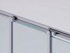 Купити Розсувні душові двері 120x190 см OCES21205007 Sanswiss Ocelia OCES2 профіль сріблястий глянець прозоре скло Aquaperle в Києві vannaja.kiev.ua
