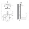 Купить Oliveira 601803 OLI 74 PLUS S90 тонкая инсталяция 9 см лучшая инсталляция по цене - качеству SanitarBlock Mechanic в Киеве vannaja.kiev.ua