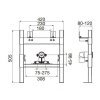 OLIVEIRA 618547 Oli Easy Инсталляция для Подвесного Биде рама Португалия 008908 Купить OLIVEIRA 618547 Oli Easy Инсталляция для Подвесного Биде рама Португалия 008908 в Киеве vannaja.kiev.ua