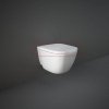 Купить RAK ONE Крышка для унитаза YFG103C сиденье с микролифтом Duroplast, Soft Close, белая в Киеве vannaja.kiev.ua