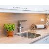 Купить Oras 2727F Optima 2727 Сенсорный Cмеситель для Кухни с Поворотным Изливом и Клапаном для Посудомоечной Машины Работает от сети 230V Цвет Хром в Киеве vannaja.kiev.ua