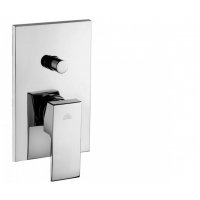 В душ система з Великою лійкою 500 мм Paffoni DS2Slim Shower прихованого монтажу із змішувачем