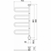 PAX 25-1016 Flex U 4/450 електрична сушка 55 W 455 * 960 хром 251016 Купити PAX 25-1016 Flex U 4/450 електрична сушка 55 W 455 * 960 хром 251016 в Києві vannaja.kiev.ua