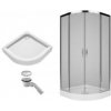 KOLO Rekord PKPG90222003 + XBN1690000 + Kludi 210980500 душевая кабина в комплекте с поддоном и сифоном 90 см Купить KOLO Rekord PKPG90222003 + XBN1690000 + Kludi 210980500 душевая кабина в комплекте с поддоном и сифоном 90 см в Киеве vannaja.kiev.ua