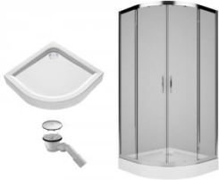 KOLO Rekord PKPG90222003 + XBN1690000 + Kludi 210980500 душевая кабина в комплекте с поддоном и сифоном 90 см Купить KOLO Rekord PKPG90222003 + XBN1690000 + Kludi 210980500 душевая кабина в комплекте с поддоном и сифоном 90 см в Киеве vannaja.kiev.ua