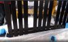 Купить Полотенцесушитель черный мат 1200×500 электро Instal Projekt POPSE-50/120C31 Инстал проджект Польша POPSE50120C31 скрытое подключение справа в Киеве vannaja.kiev.ua