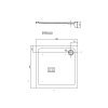 PRIMERA STR1010 FRAME 100*100 купить в интернет магазине Поддон Акрилоывый Купить PRIMERA STR1010 FRAME 100*100 купить в интернет магазине Поддон Акрилоывый в Киеве vannaja.kiev.ua