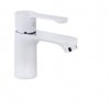 Купить PERLA VINCI PSA2108W смеситель для раковины белый кран в Киеве vannaja.kiev.ua