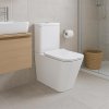 Купить Унитаз-компакт Qtap Crow безободковый с сиденьем Soft-close QT05222170W в Киеве vannaja.kiev.ua