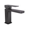 Купить Смеситель для раковины Qtap Gemini QTGEM270GMB45676 Gunmetal Black PVD в Киеве vannaja.kiev.ua