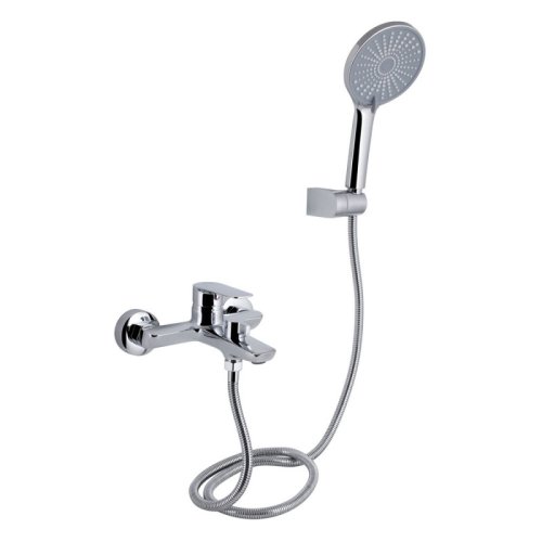 Змішувач для ванни Qtap Leo New (з душовим гарнітуром) QTLEO259CRM45563 Chrome Купити Змішувач для ванни Qtap Leo New (з душовим гарнітуром) QTLEO259CRM45563 Chrome в Києві vannaja.kiev.ua