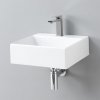 Купити Керамічна раковина 40 см Artceram Quadro white glossy QUL005 01; 00 білий глянець в Києві vannaja.kiev.ua