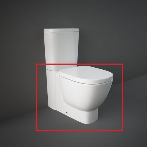 Купити RAK Ceramics One EL11AWHA Унітаз підлоговий бачок додатково в Києві vannaja.kiev.ua