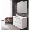 Купити Royo 49516 VITALE 48540 Комплект меблів 80 см для Ванної Кімнати Колір - Білий Blanco Mate (14653 + 19798 + 21822 + 21517) в Києві vannaja.kiev.ua