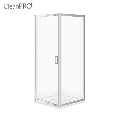Купити Душова  кабіна ARTECO PIVOT 80Х80Х190 см S157-009 скляна хром S157009 в Києві vannaja.kiev.ua