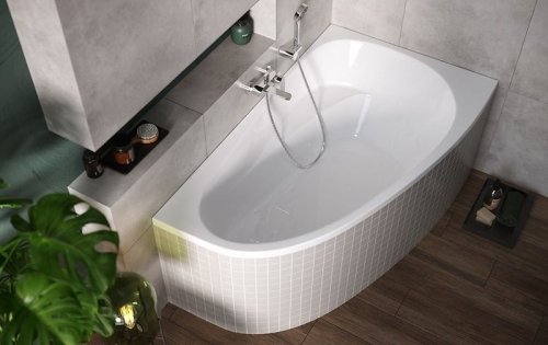 Купити Ванна акрилова S301-168 Cersanit Joanna 150x95 права Польща S301168 в Києві vannaja.kiev.ua