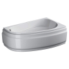 Купить Cersanit Joanna 160x95 Ванна S301-169 акриловая правая R Польша S301169 в Киеве vannaja.kiev.ua