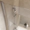 Купить Шторки на ванну EASY NEW, подвійна 140Х115 в Киеве vannaja.kiev.ua