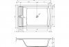 RIHO BB7900500000000 MODENA BB79 180 Ванна Акриловая 190x130 см + Ножки Купить RIHO BB7900500000000 MODENA BB79 180 Ванна Акриловая 190x130 см + Ножки в Киеве vannaja.kiev.ua