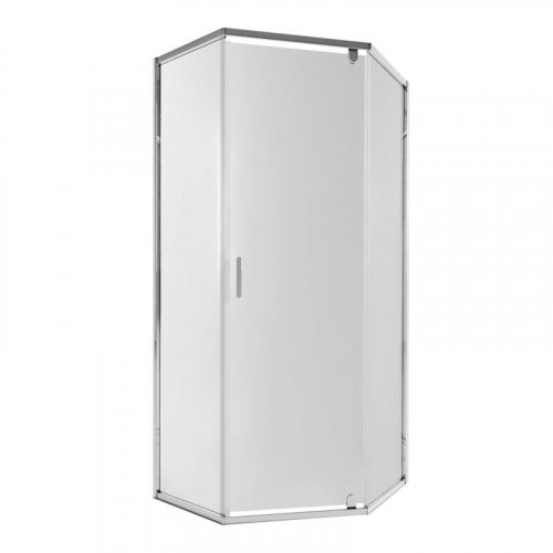 Купити Душова кабіна Qtap Scorpio CRM10115-AC6 100x100 см, скло Clear 6 мм, покриття CalcLess, без піддону SCOCRM10115AC6 в Києві vannaja.kiev.ua