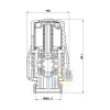 Купити Термоголовка для батареї опалення Thermo Alliance SF254 радіаторів Standart М30х1,5, біла  в Києві vannaja.kiev.ua