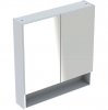 Купить Шкаф зеркальный GEBERIT 501264001 SELNOVA SQUARE ширина 60см белый 501.264.00.1 в Киеве vannaja.kiev.ua
